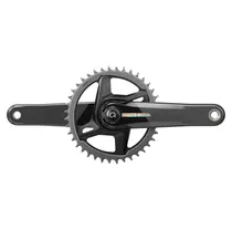 Wattmätare SRAM Vevparti Force 1x AXS DUB 170 mm 450 mm CL 40T DM 12-Växlar Spindle power measurement